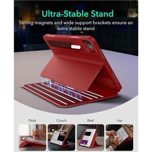 ESR For IPad Pro 11 Inch Case (M5/M4)
2025/2024, Rotating Case Red/ 380-8